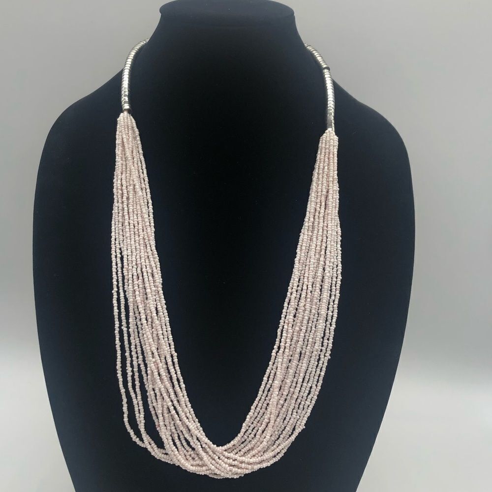Multistrand faux Pearls